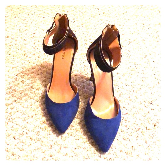 NineWest color block heels - Picture 1 of 2